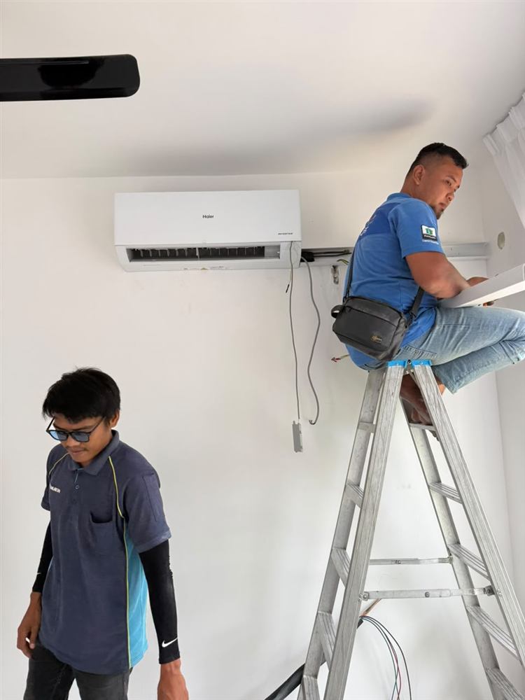 Pasang aircond rumah - AJ Cooler Puchong